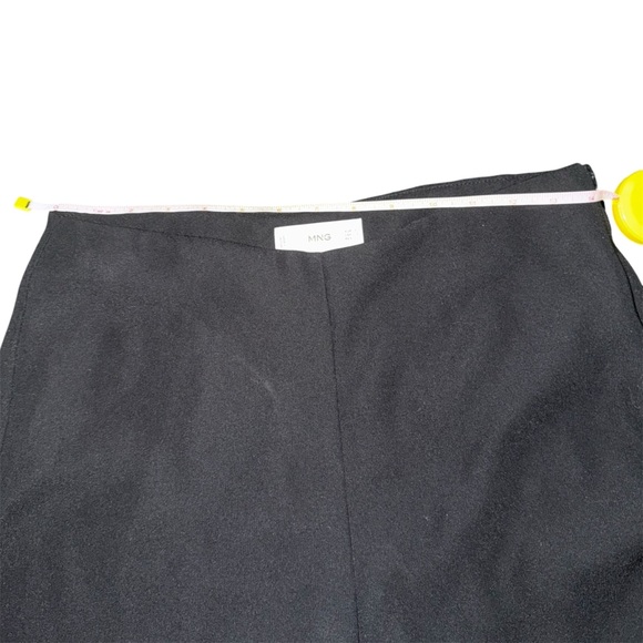 Mango Classic Black Super Wide-Leg Pants - Picture 5 of 6